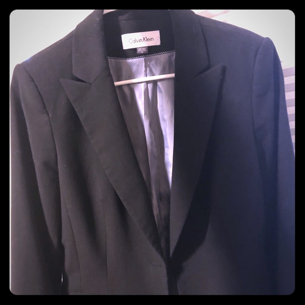 Calvin Klein suit jacket, size 10
